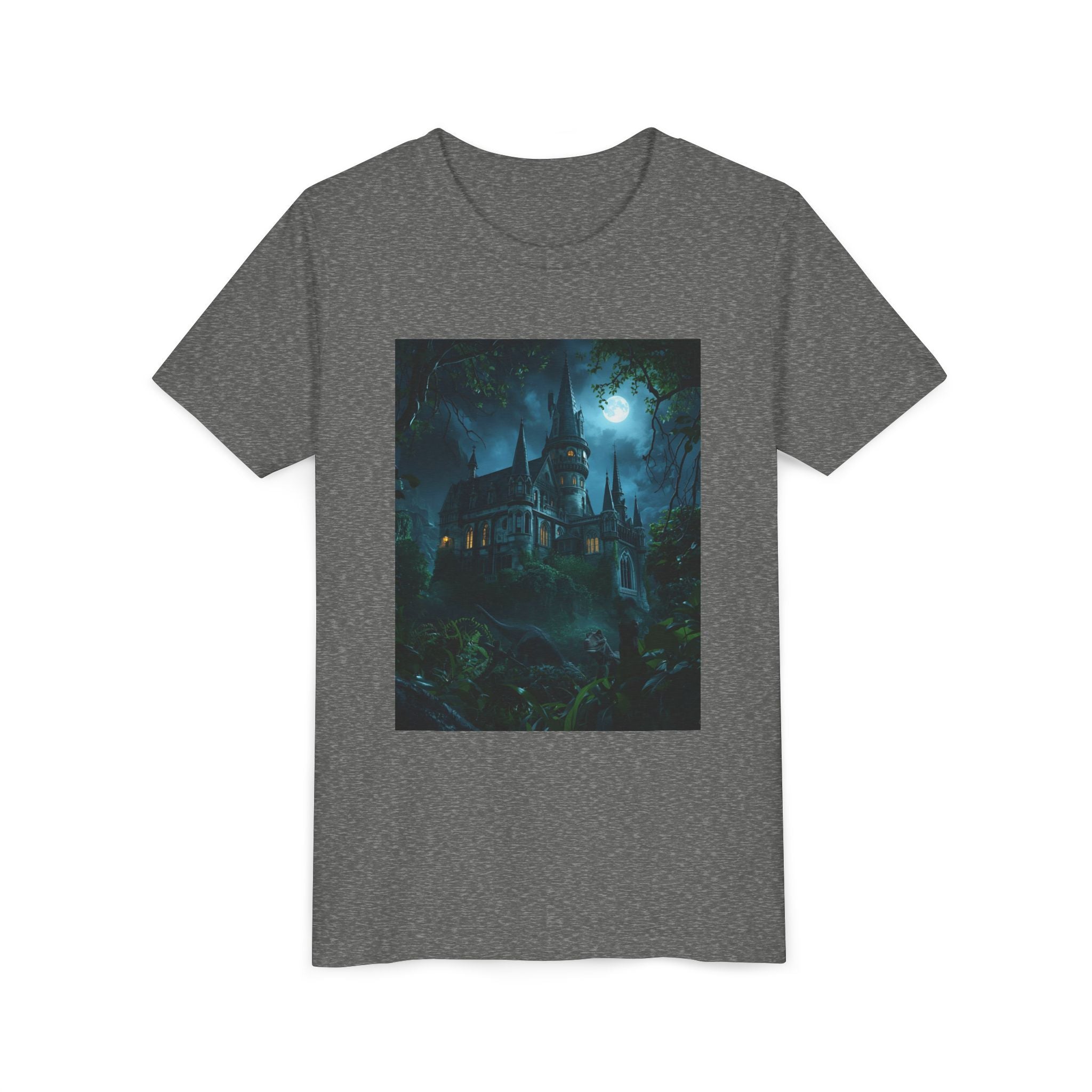 Mystical Night Scene Youth Short Sleeve Tee