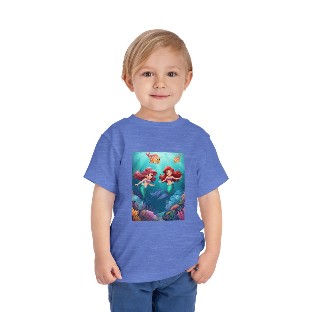 Mermaid Toddler Short Sleeve Tee