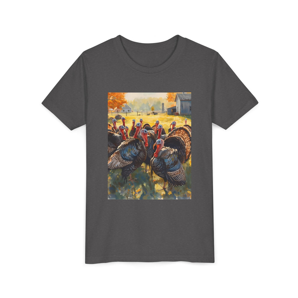 Thanksgiving Turkey Youth Short Sleeve Tee