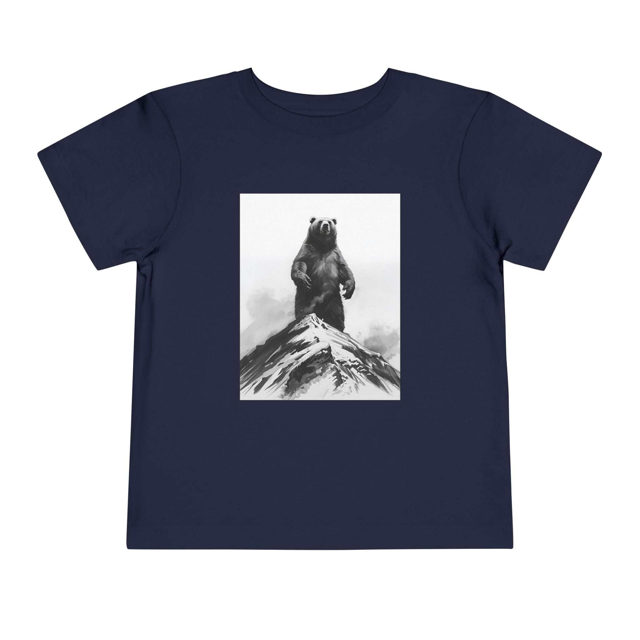 Bear Mountain Snow Toddler Short Sleeve Tee