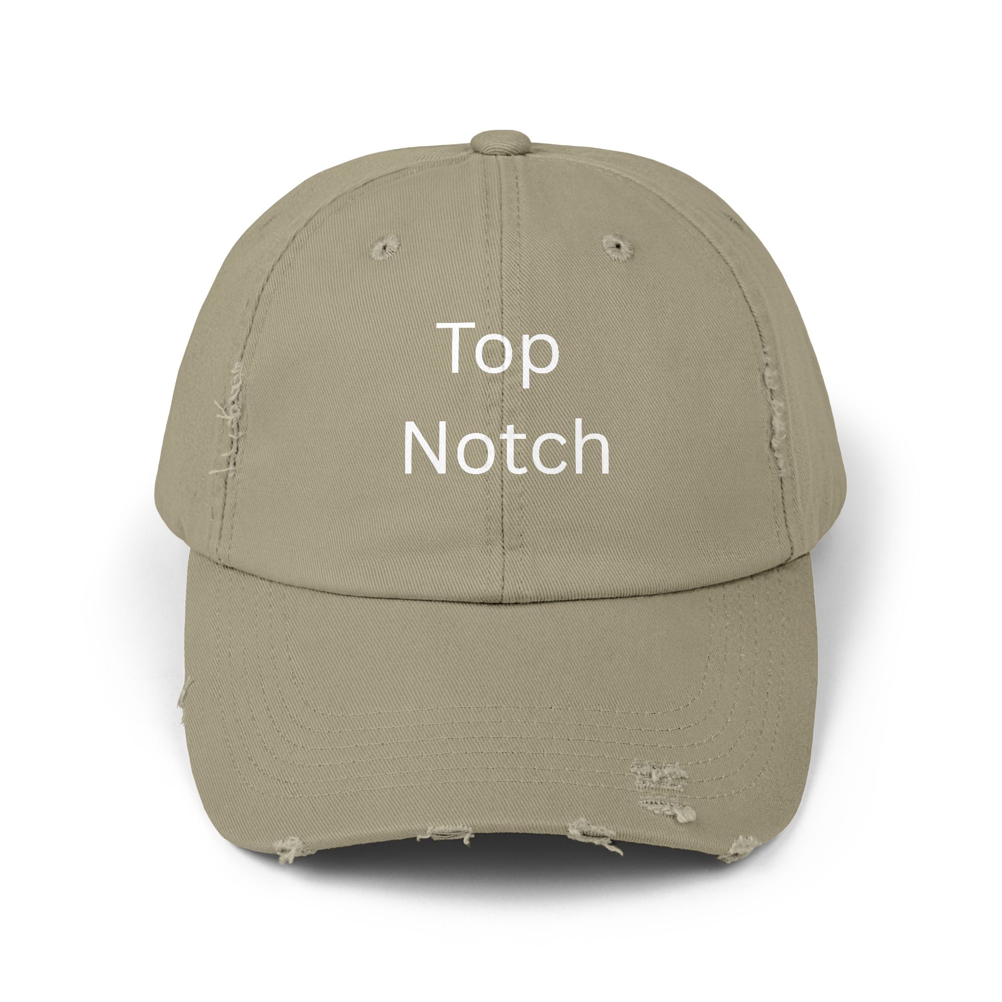 Top Notch Stylish Distressed Cap for Everyday Wear, Cool Casual Accessory, Perfect Gift, Trendy Hat, Top Notch Cap