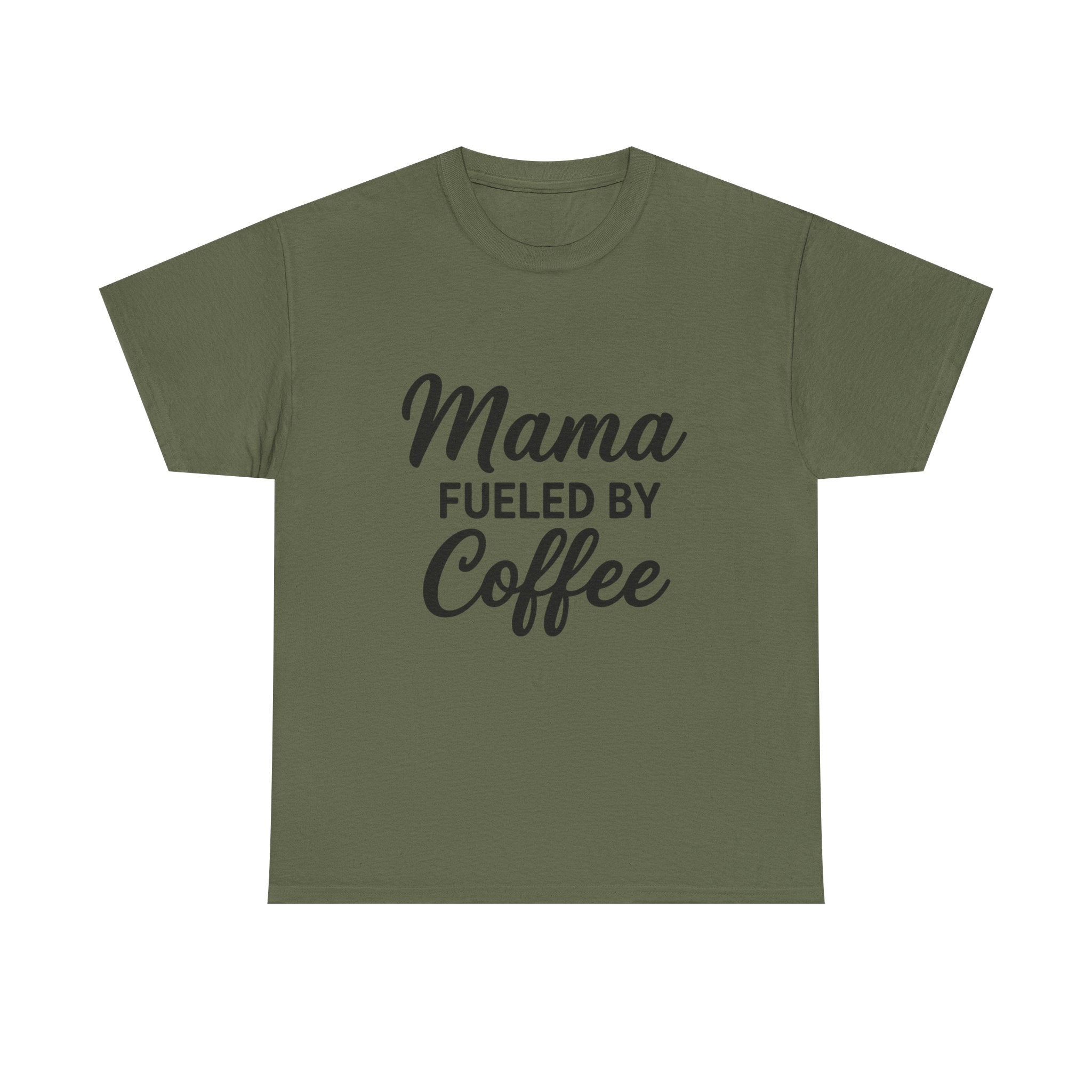 Mama Mode Mama Fueled by Coffee T-Shirt