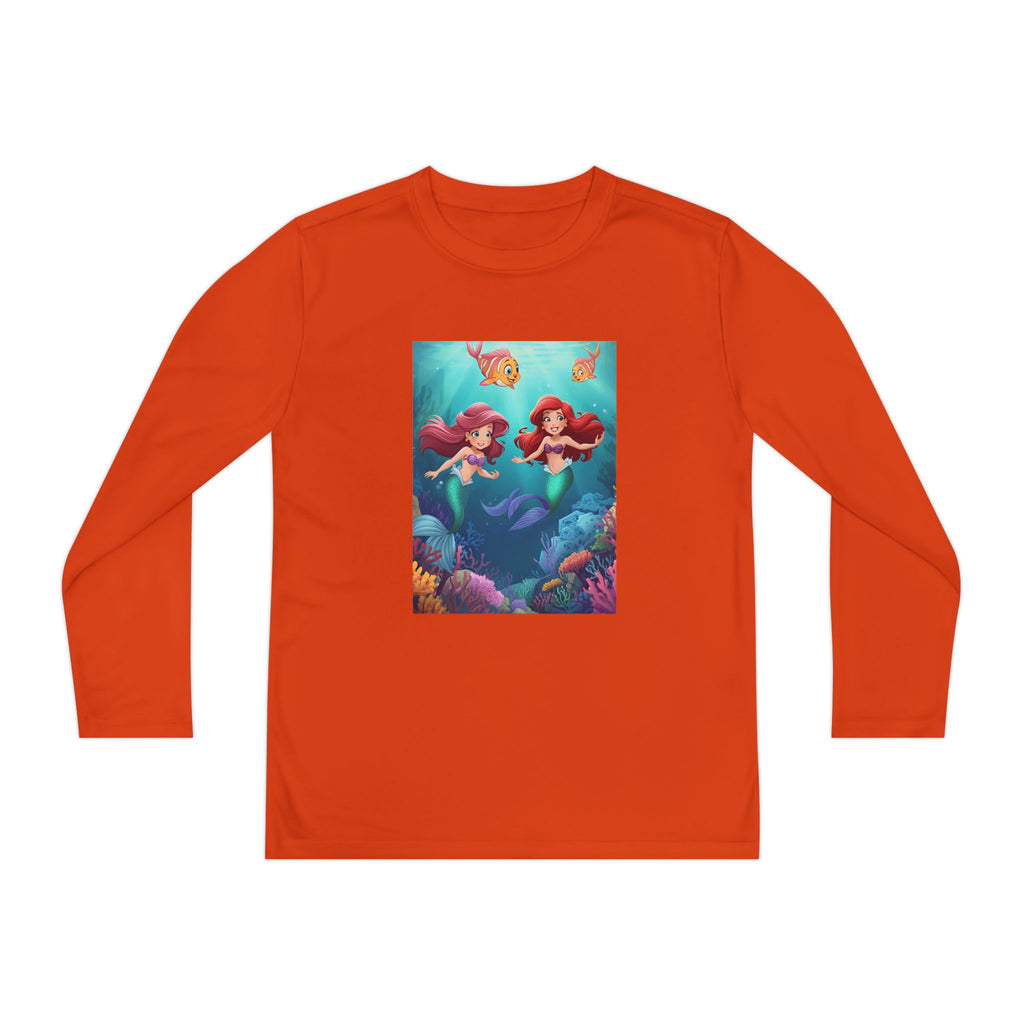 Mermaid Youth Long Sleeve Competitor Tee