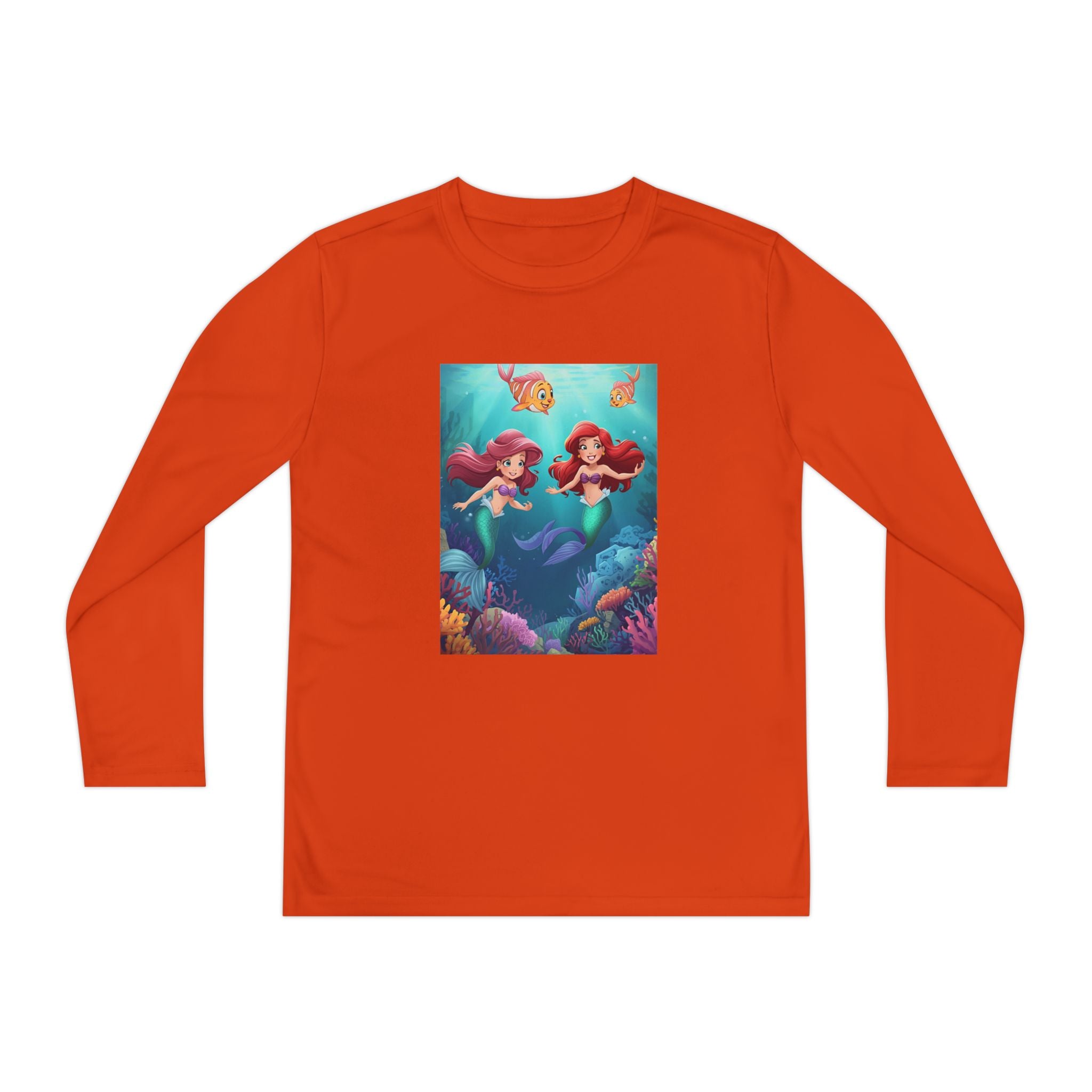 Mermaid Youth Long Sleeve Competitor Tee