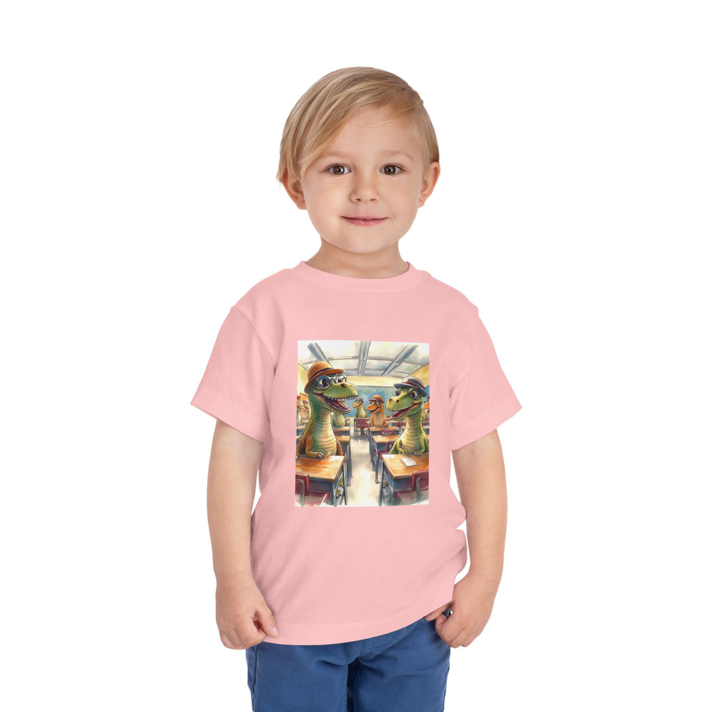 Dinosaur Classroom Toddler Tee - Fun Dino Shirt, Kids T-Shirt, Dinosaur Humor Tee, Cute Short Sleeve Top, Birthday Gift