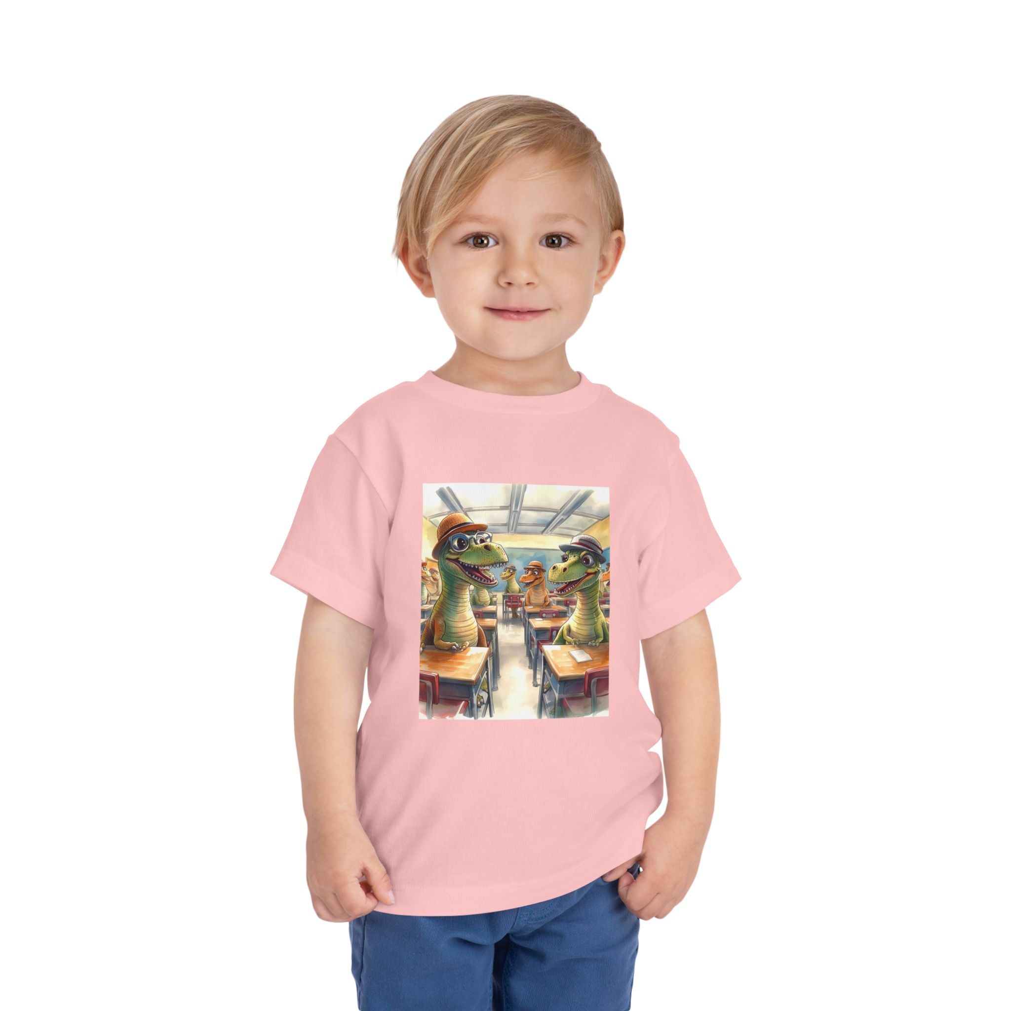 Dinosaur Classroom Toddler Tee - Fun Dino Shirt, Kids T-Shirt, Dinosaur Humor Tee, Cute Short Sleeve Top, Birthday Gift