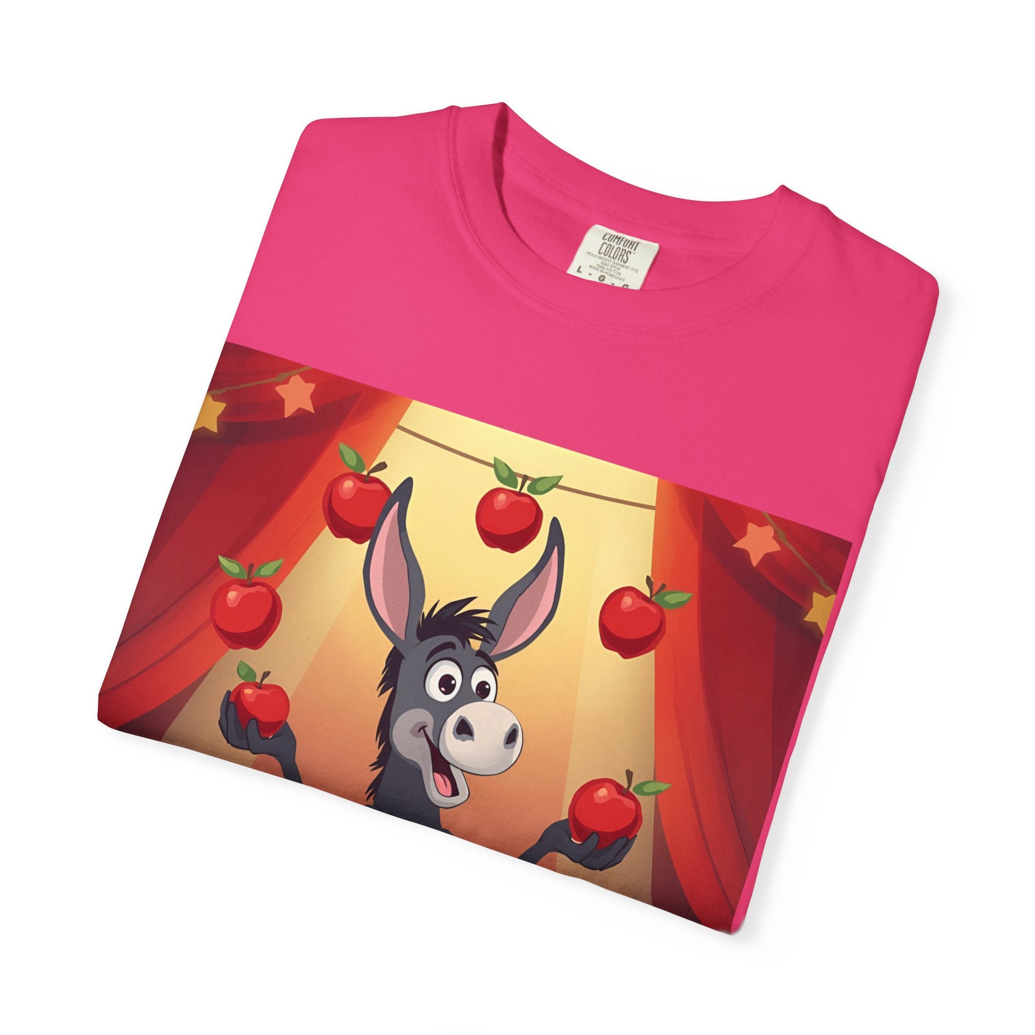 Donkey Cartoon T-Shirt for Fun Lovers, Perfect for Gifts, Casual Wear, Birthday Parties, Animal Theme, Unique Style
