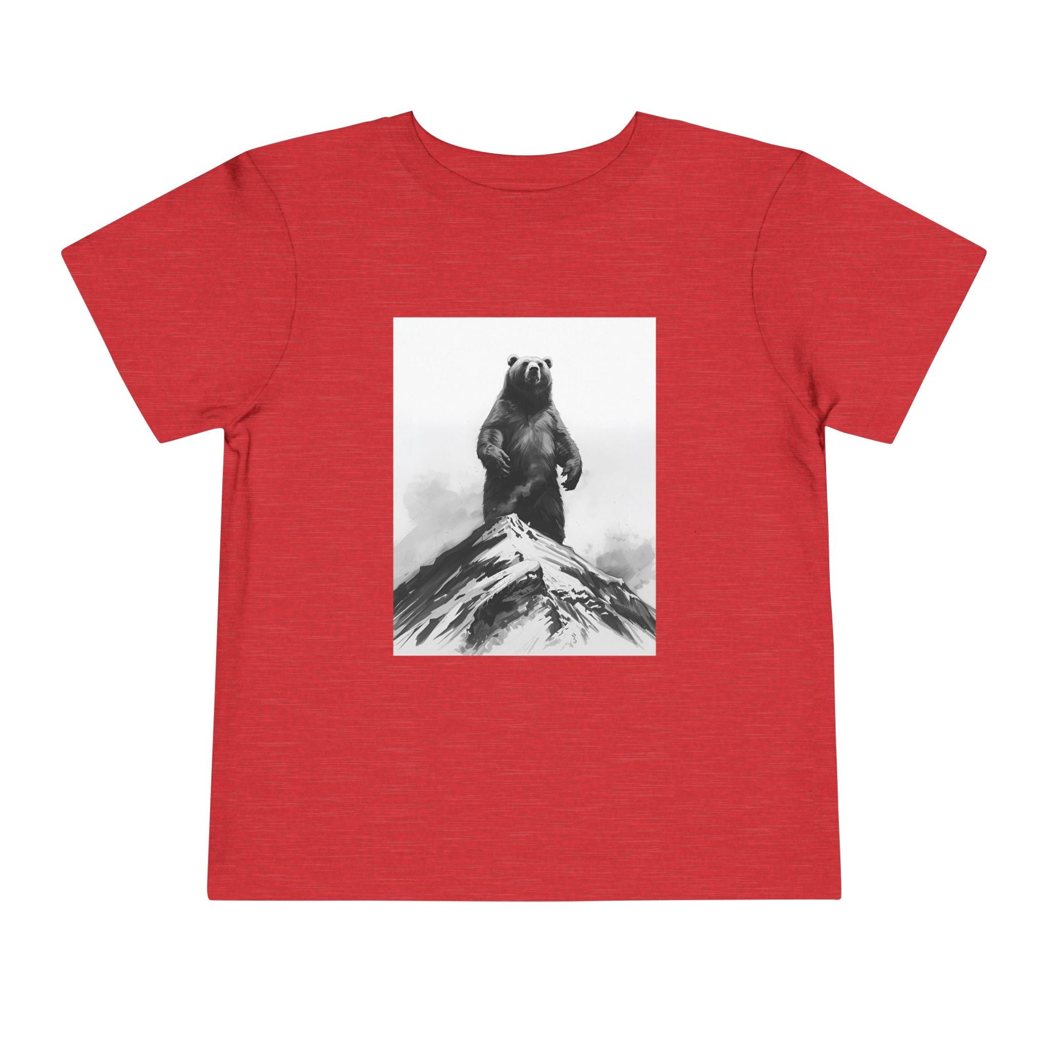 Bear Mountain Snow Toddler Short Sleeve Tee