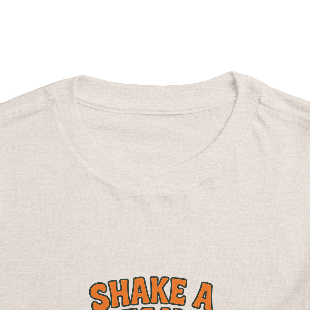 Shake A Tail Feather Funny Toddler Short Sleeve Tee