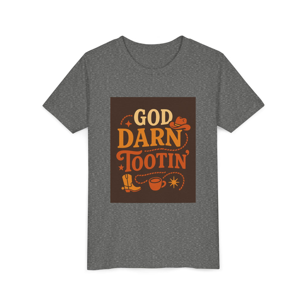 God Darn Tootin Youth Short Sleeve Tee