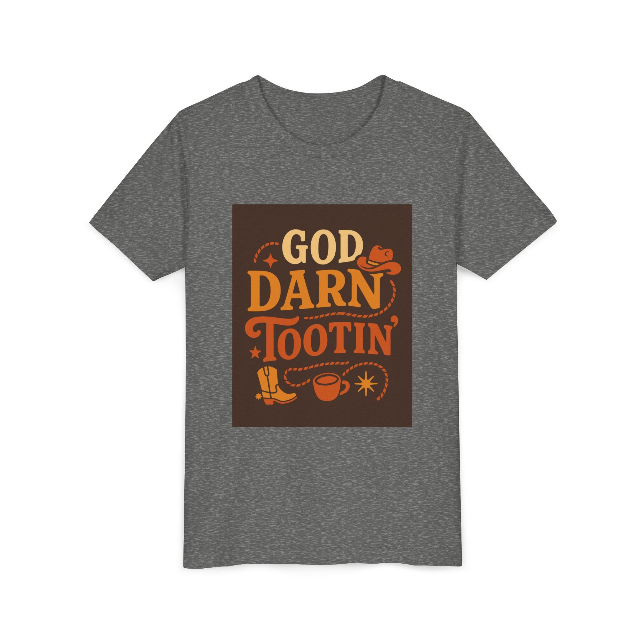 God Darn Tootin Youth Short Sleeve Tee
