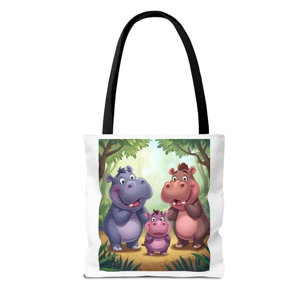 Hippo Cute Tote Bag (AOP)