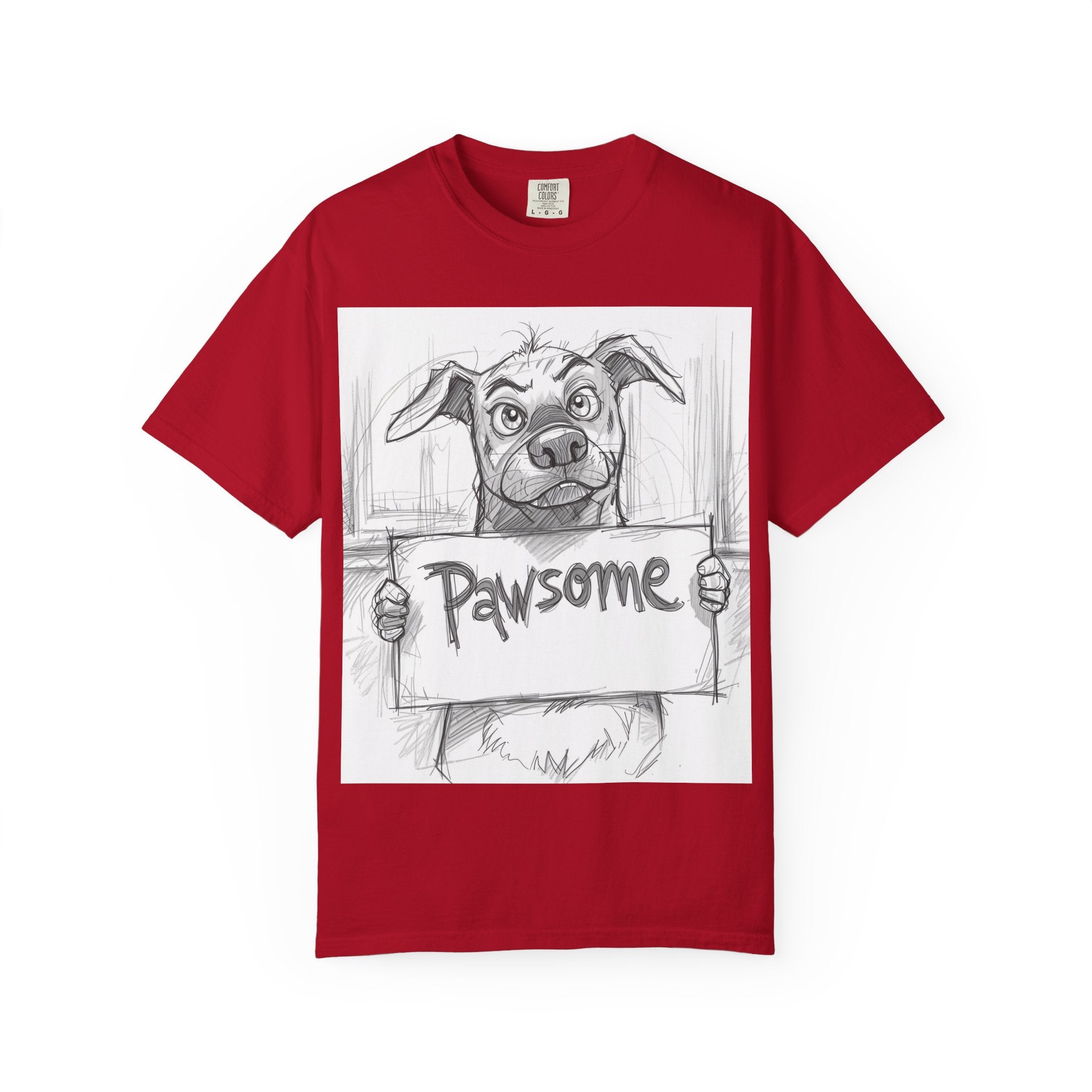 Pawsome Pet Lover T-Shirt, Dog Graphic Tee, Animal Lover Gift, Casual Wear, Unique Style, Pet Adoption Shirt