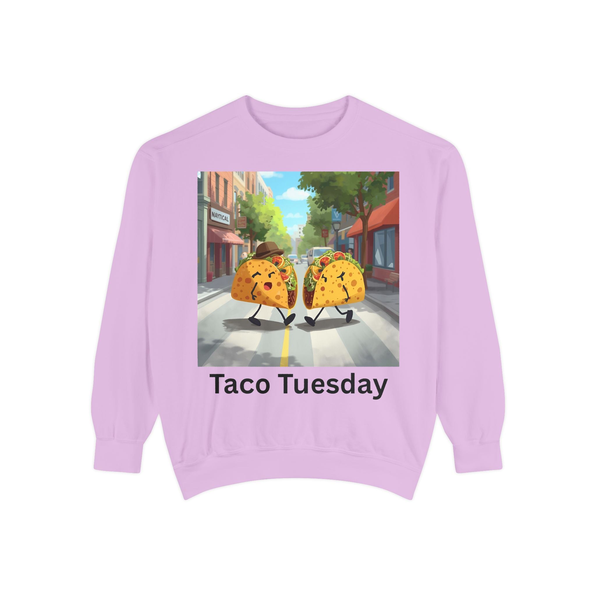 Taco Tuesday Unisex Garment-Dyed Sweatshirt