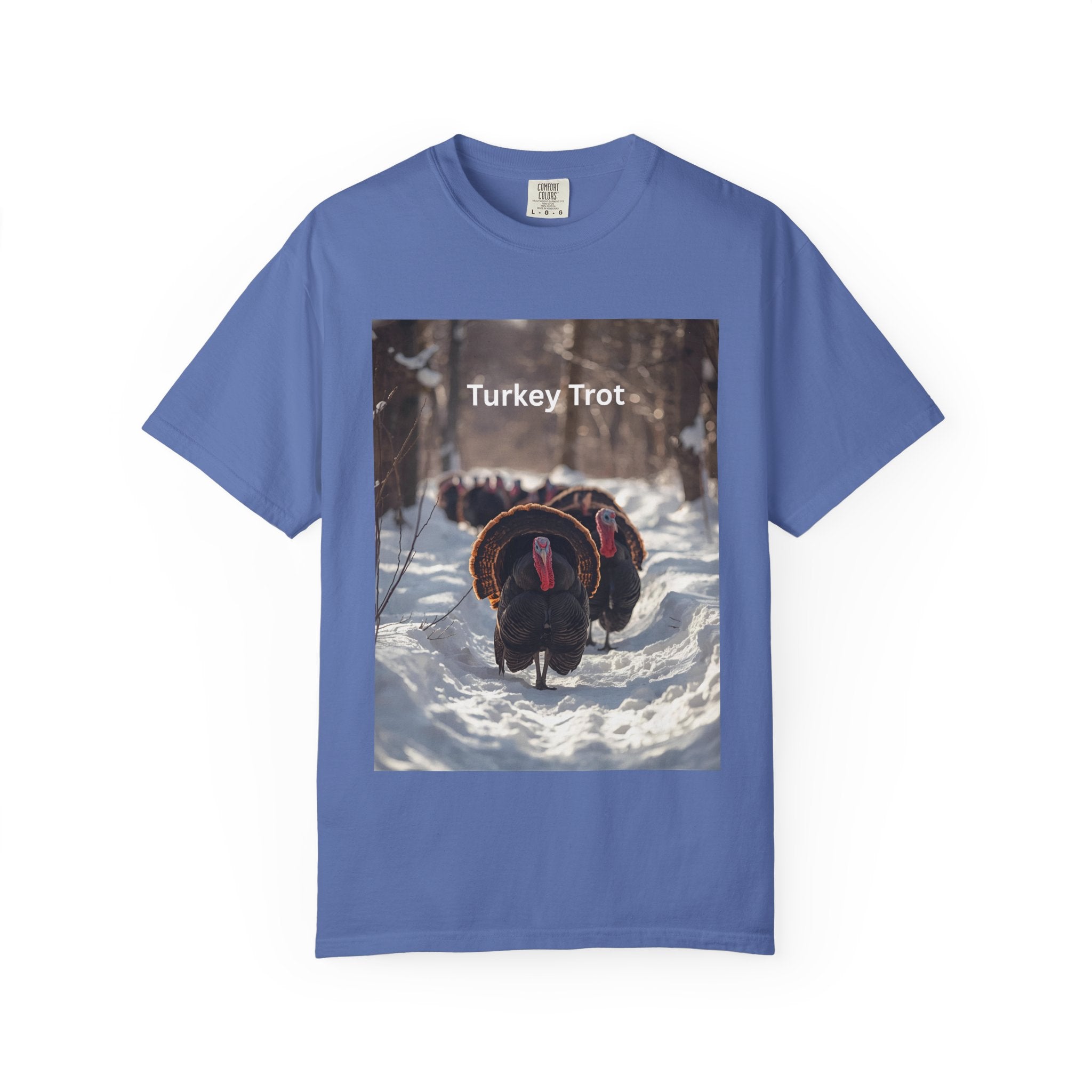 Turkey Trot Unisex T-Shirt, Casual Tee, Thanksgiving Apparel, Outdoor Fun Shirt, Festival Wear, Holiday Gift Idea