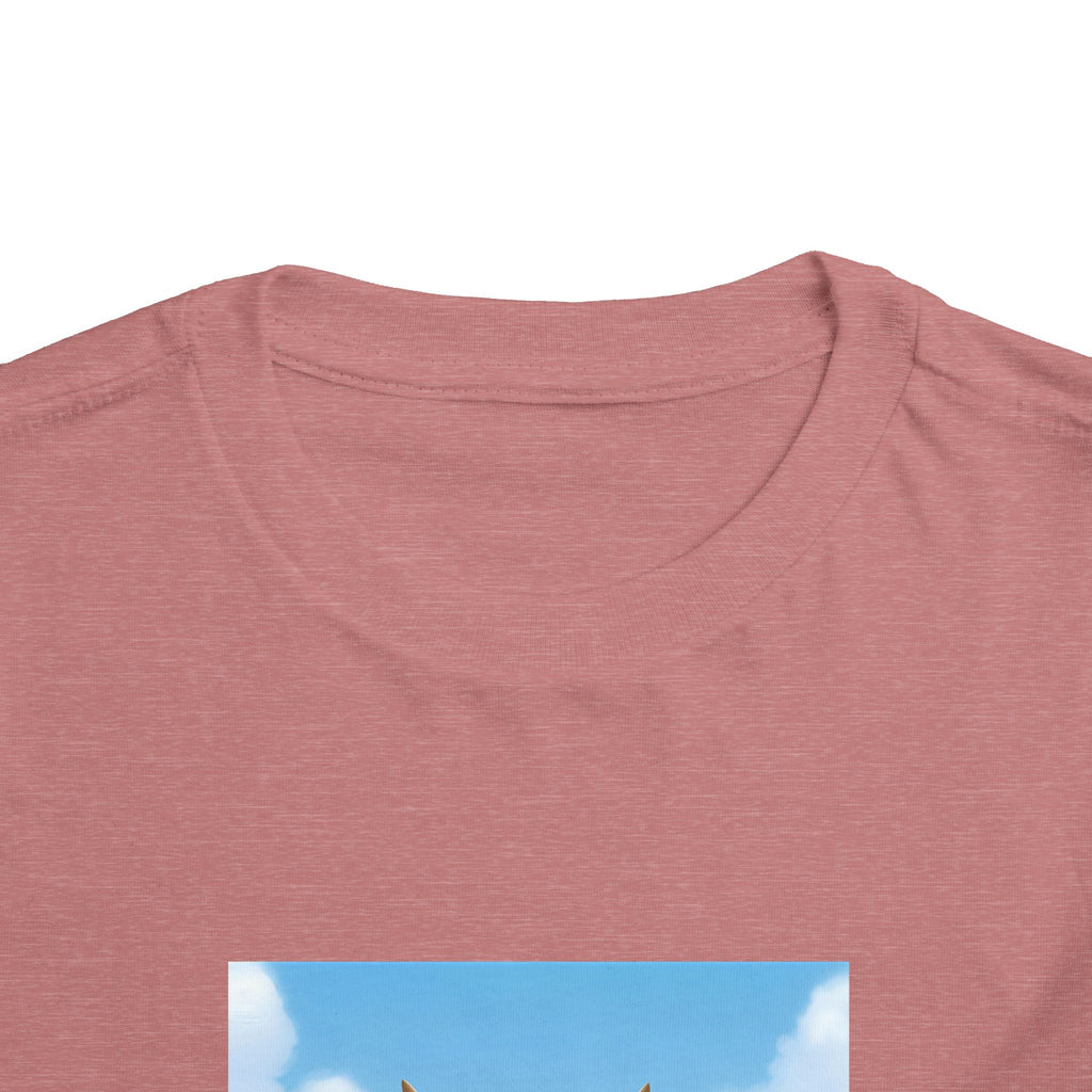 Beachy Cow Toddler Short Sleeve Tee