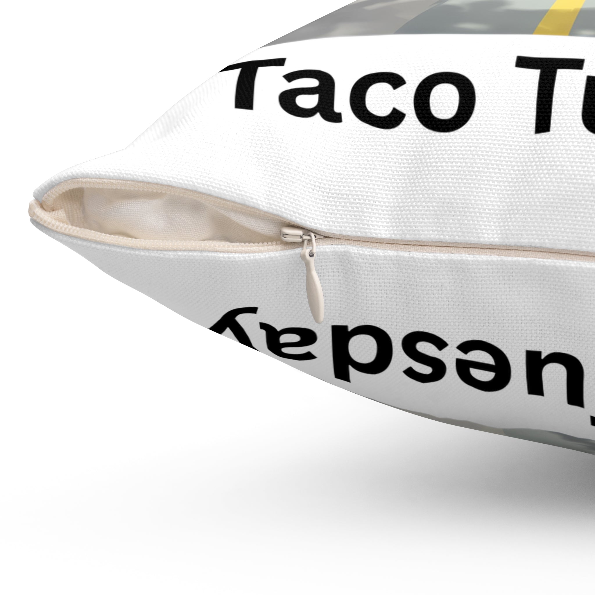 Taco Tuesday Spun Polyester Square Pillow