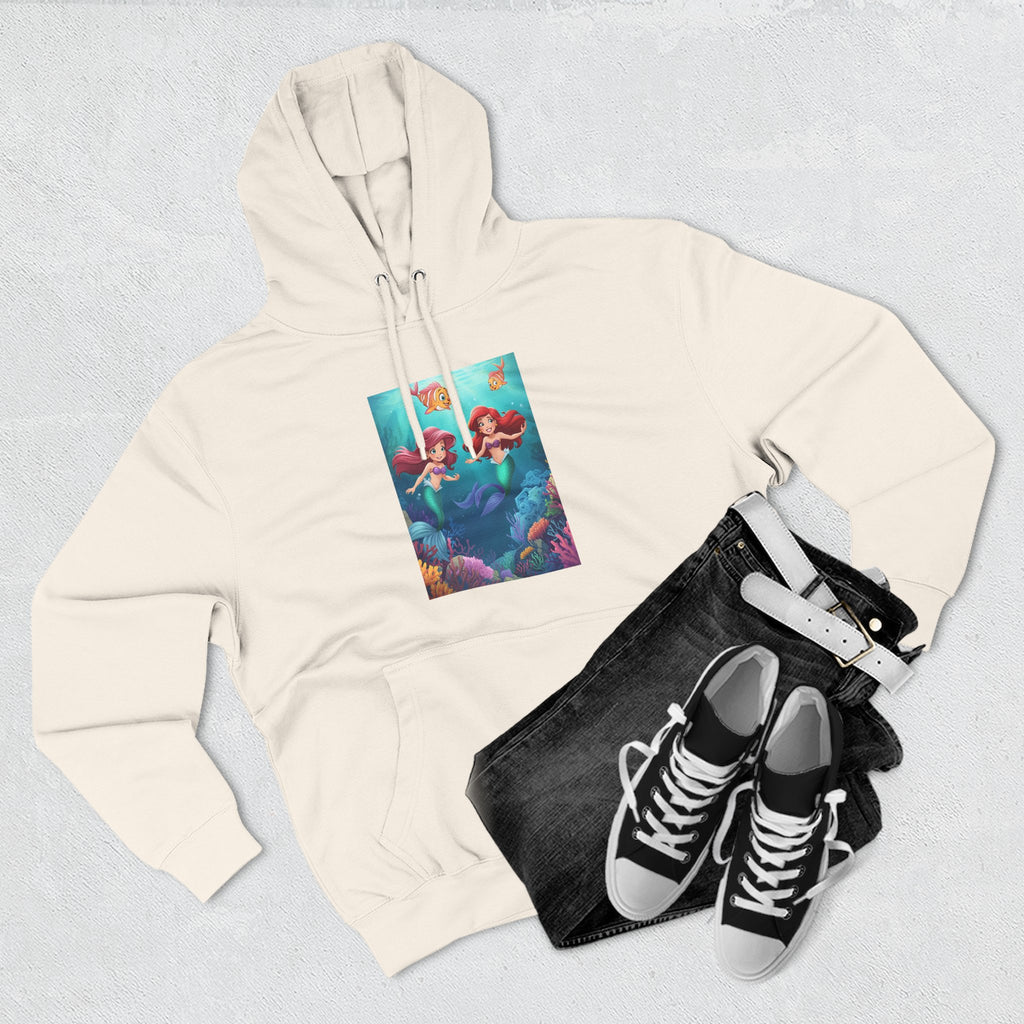 Mermaid Three-Panel Fleece Hoodie