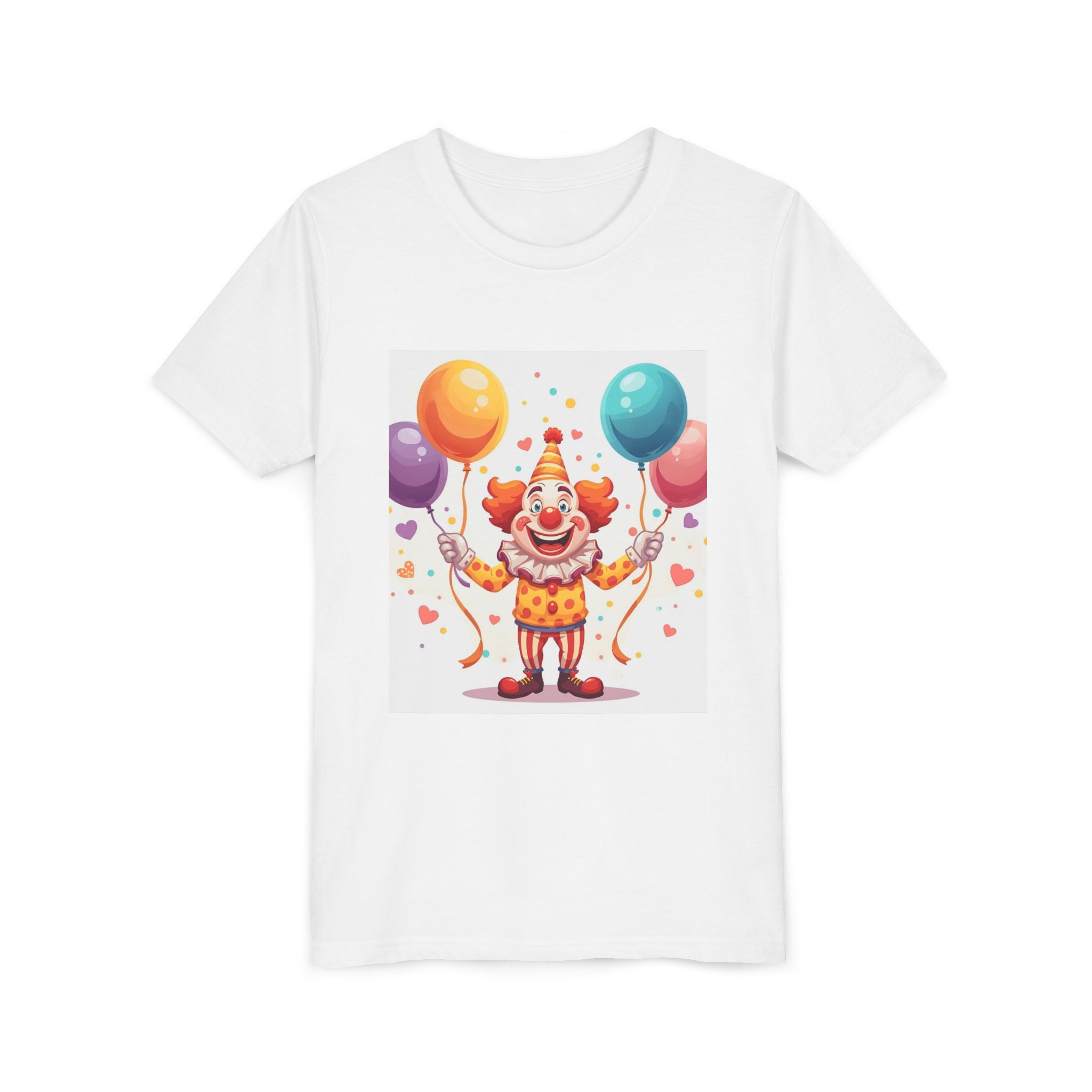 Funny Clown Youth Short Sleeve Tee