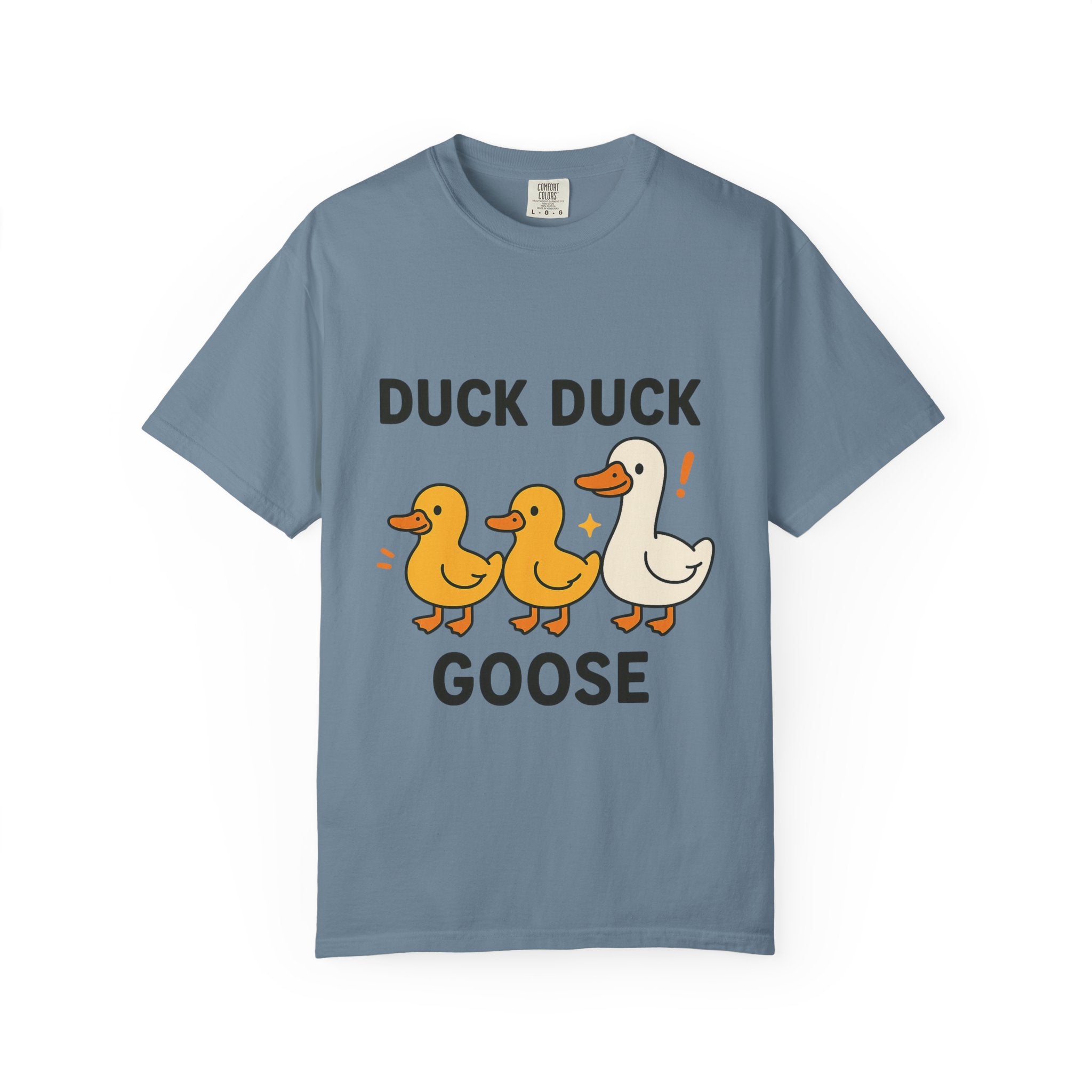 Duck Duck Goose Unisex T-Shirt, Funny Animal Shirt, Cute Gift for Kids, Family Game Night Tee, Everyday Casual Wear, Playful Graphic Top