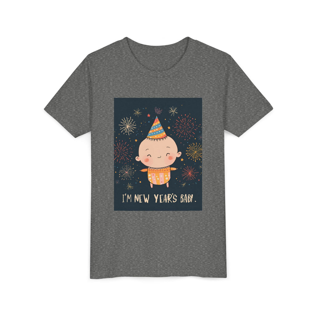 I Am A New Years Baby Youth Short Sleeve Tee