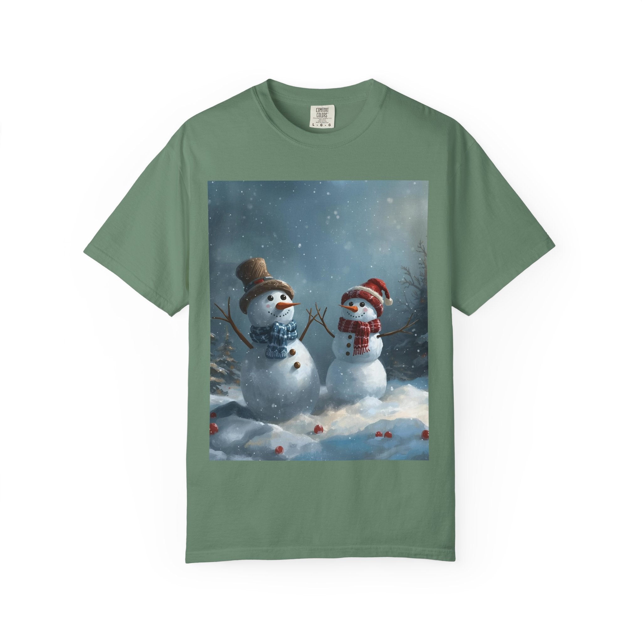 Christmas Winter Wonderland Snowman T-Shirt | Cozy Holiday Tee, Christmas Gift, Unisex Apparel, Seasonal Fashion, Winter Vibes