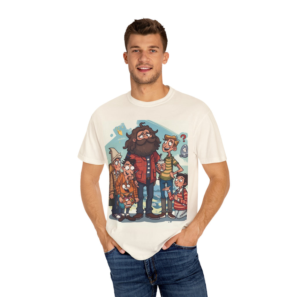 Cozy Family Fun Adventure Graphic Tee, Cool Casual T-shirt for Nature Lovers, Gift for Campers, Unisex Clothing for Fun Explorers