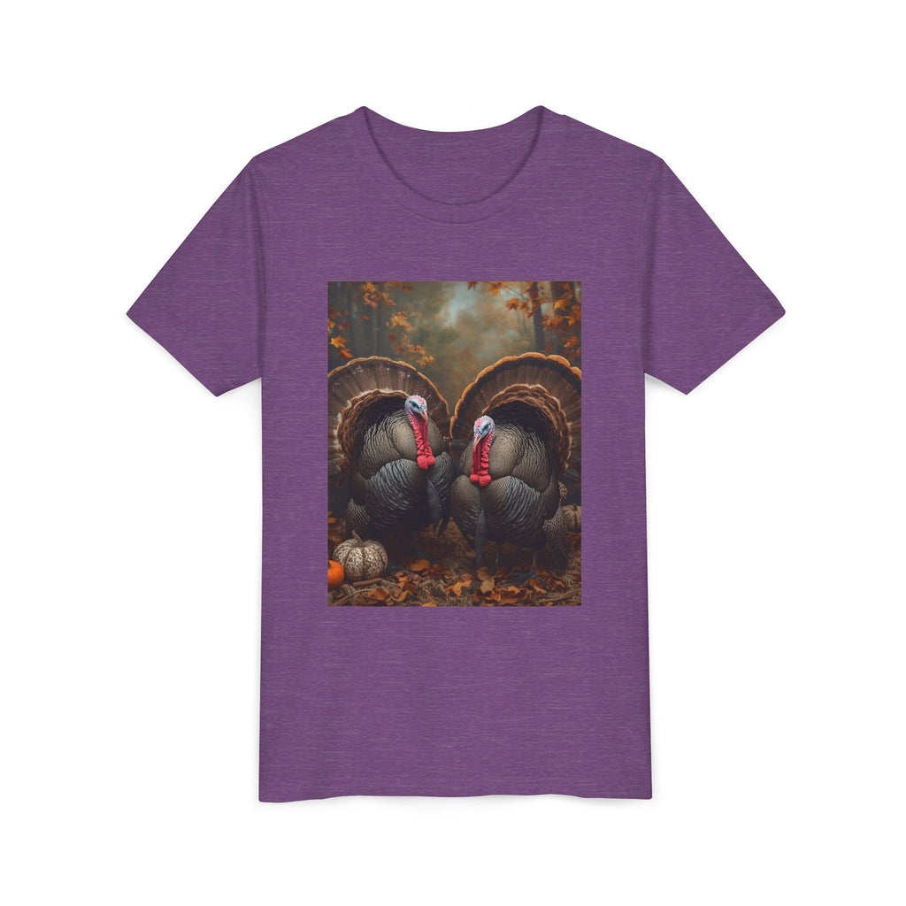 Thanksgiving Turkey Youth Short Sleeve Tee