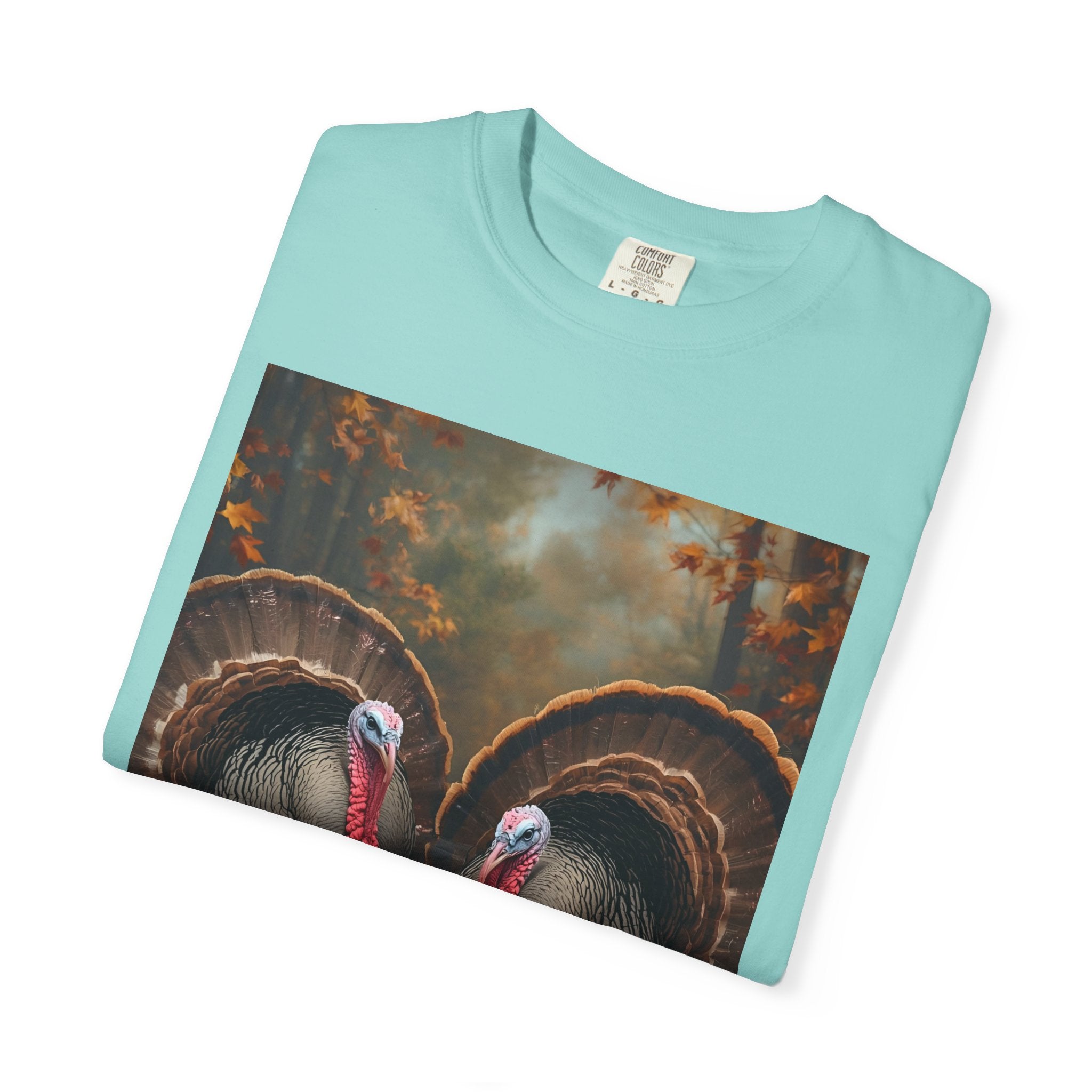 Thanksgiving Turkey T-Shirt, Fall Apparel, Unisex Tee, Harvest Celebration Gift, Autumn Wardrobe Essential