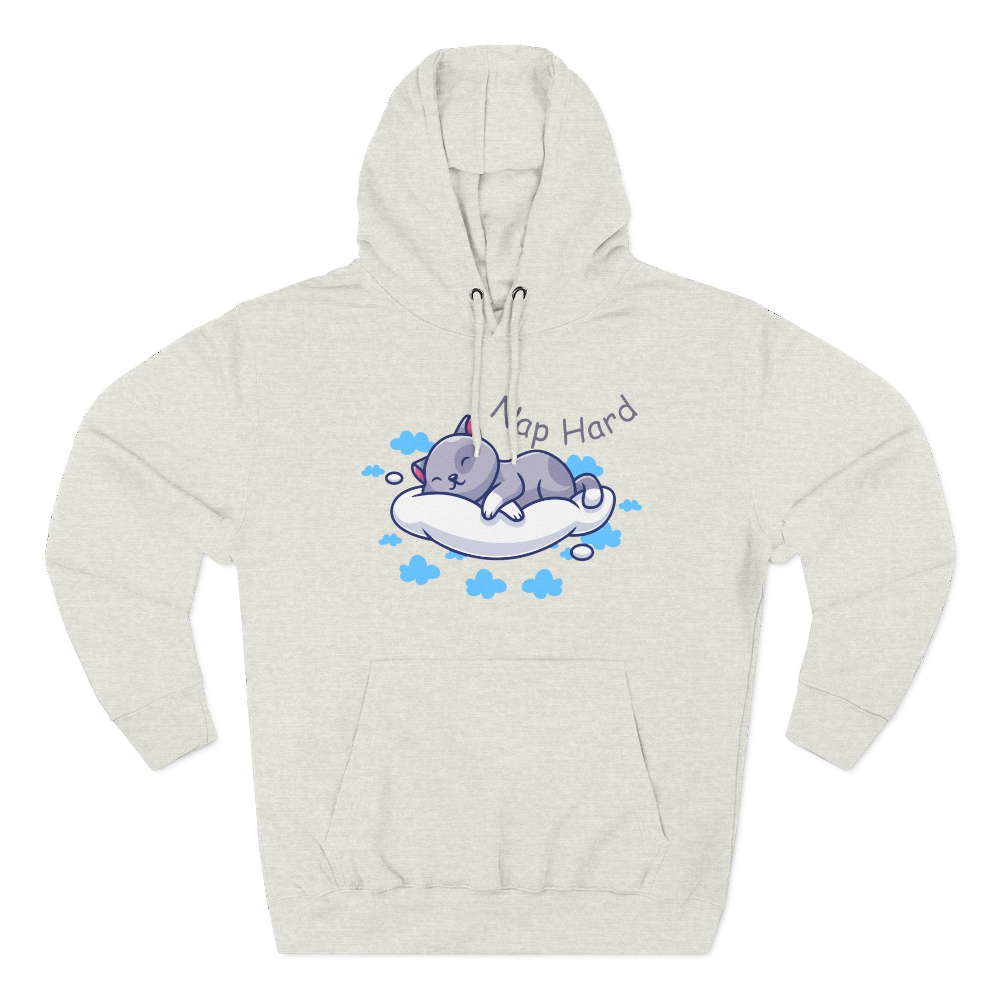 Cozy Cat Nap Hoodie - Perfect for Pet Lovers, Chill Days, Cozy Nights, Birthday Gift, Cat Pajama