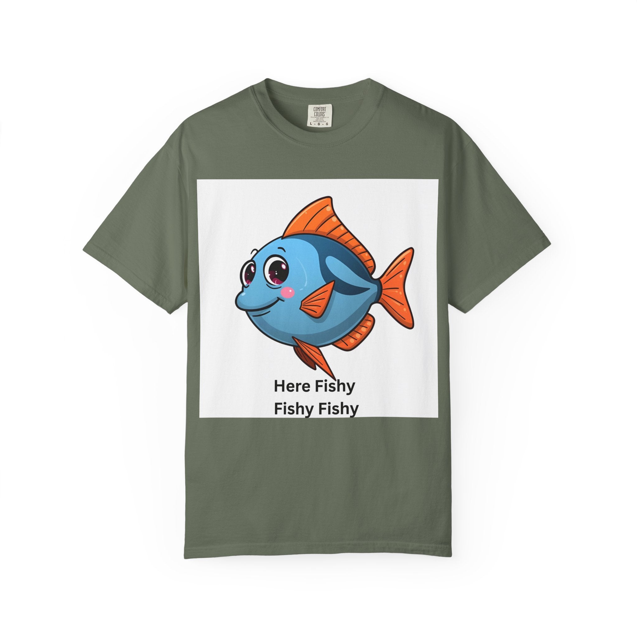 Fishy Fishy Fishy Unisex Garment-Dyed T-shirt
