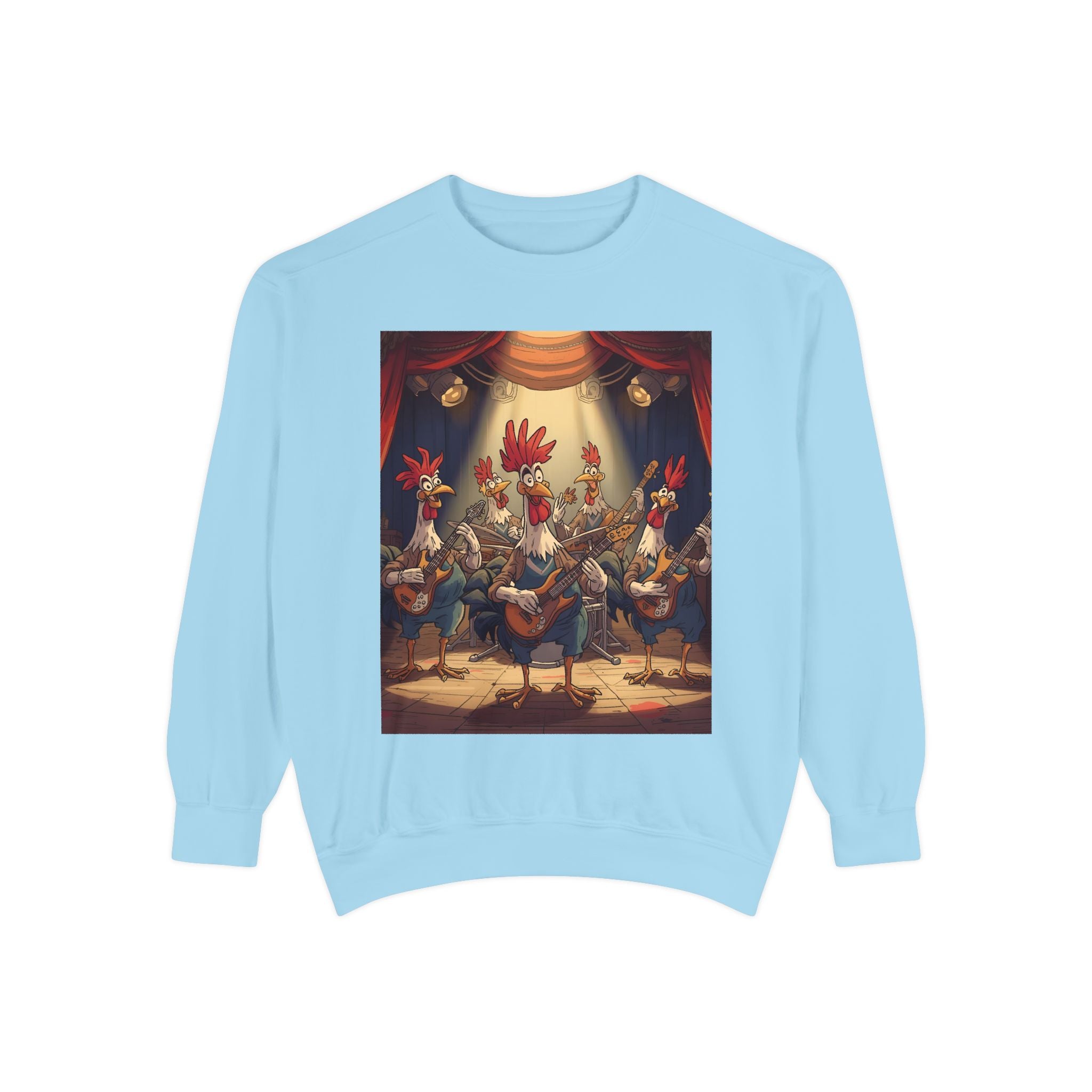 Chicken Funny Unisex Garment-Dyed Sweatshirt