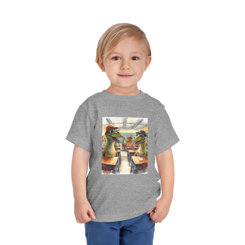 Dinosaur Classroom Toddler Tee - Fun Dino Shirt, Kids T-Shirt, Dinosaur Humor Tee, Cute Short Sleeve Top, Birthday Gift
