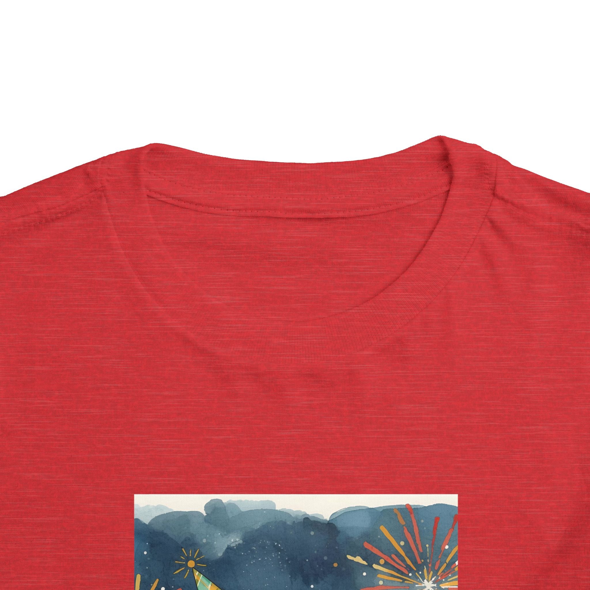 I Am A New Years Baby Toddler Short Sleeve Tee