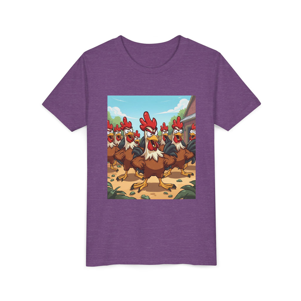 Chicken Funny Youth Short Sleeve Tee
