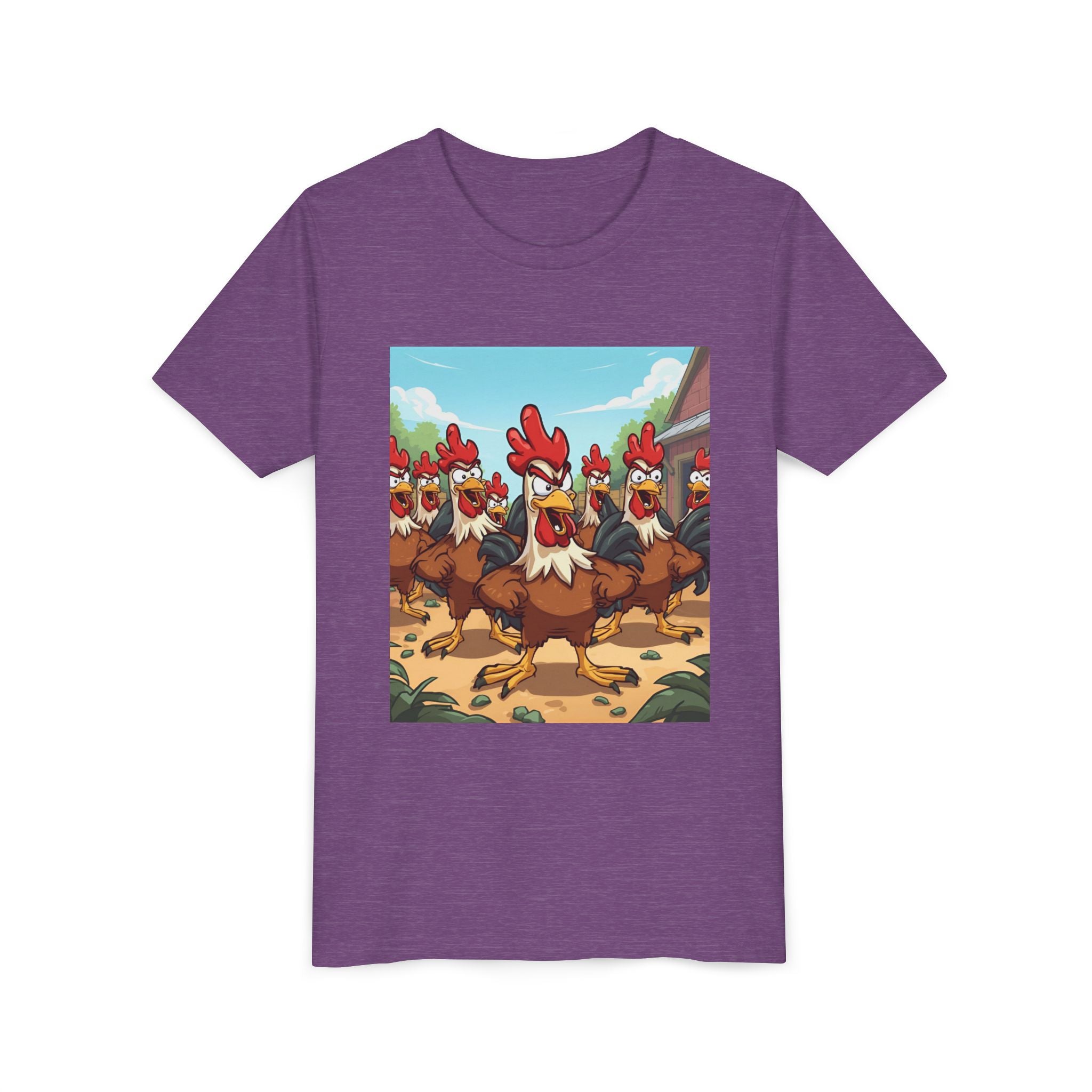 Chicken Funny Youth Short Sleeve Tee