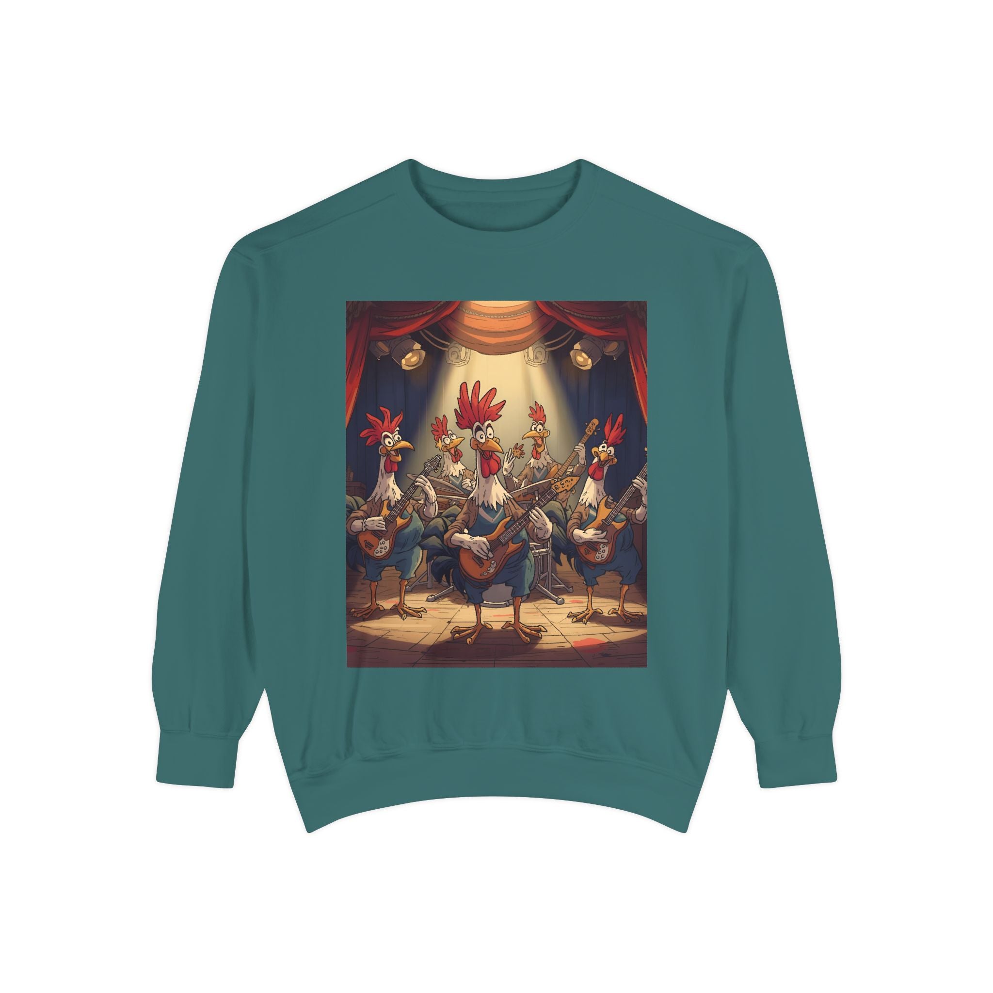 Chicken Funny Unisex Garment-Dyed Sweatshirt