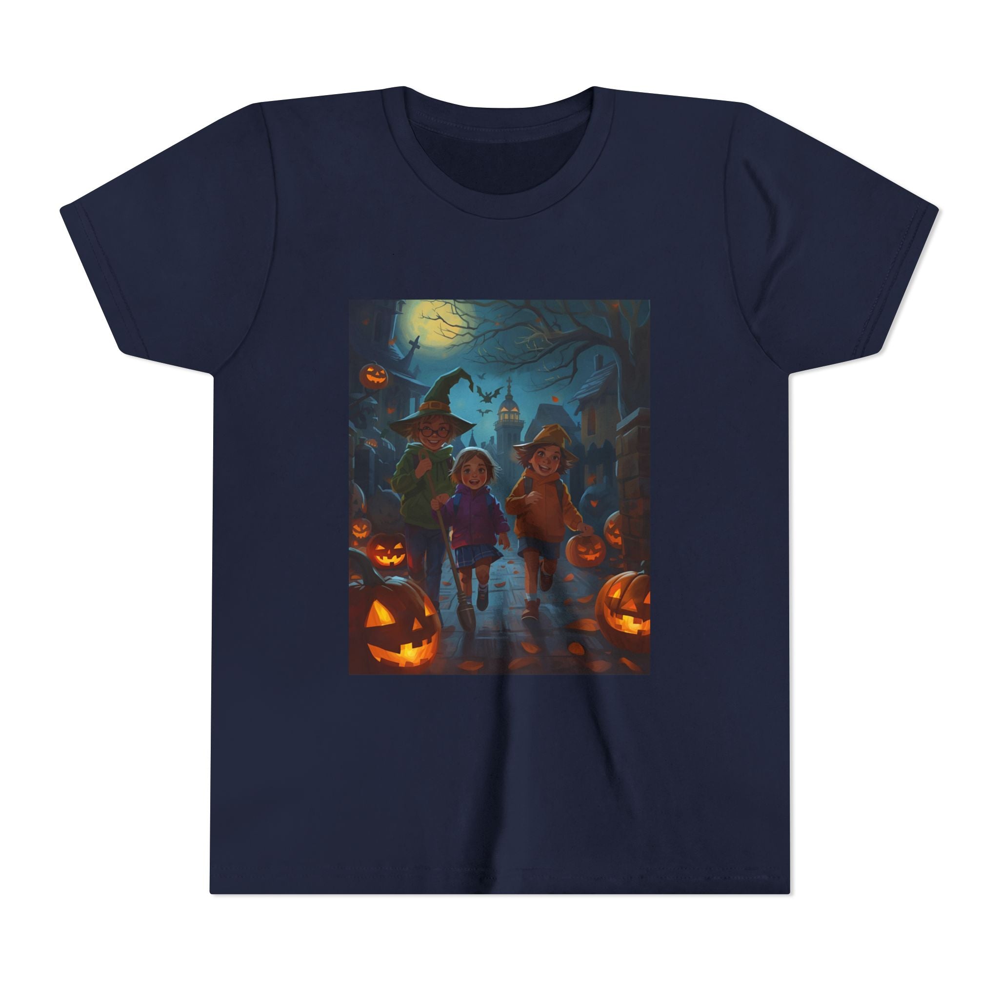 Spooky Halloween Youth Tee | Fun Kids Shirt for Halloween Parties, Trick-or-Treating, Fall Celebrations, Spooky Vibes, Cute Costumes