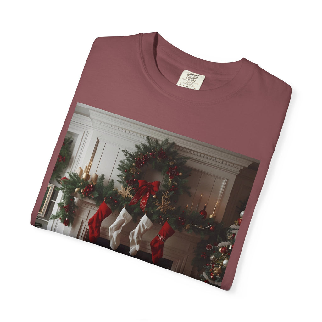 Cozy Holiday T-Shirt, Christmas Tee, Casual Winter Shirt, Family Gathering Outfit, Unisex Festive Apparel