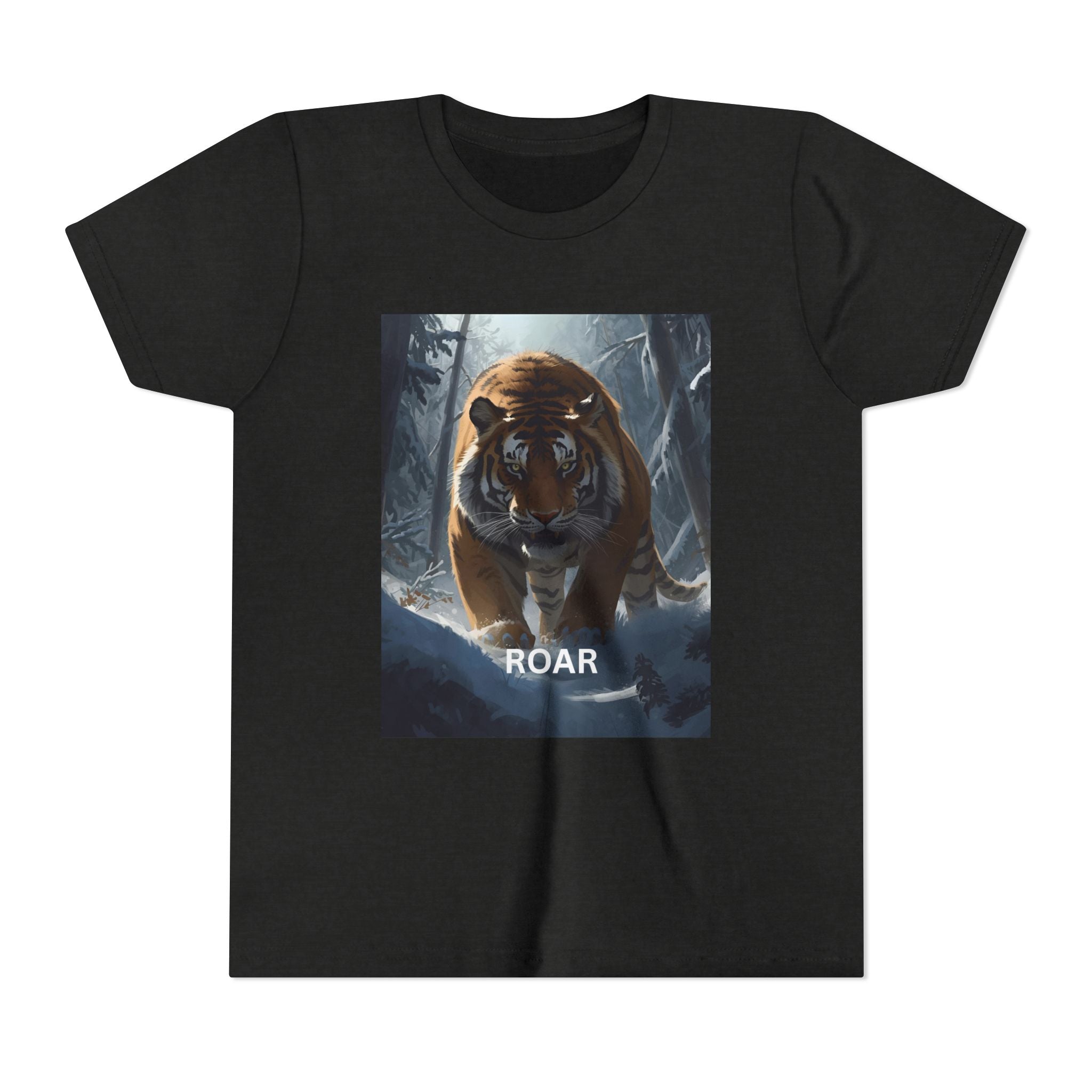 Tiger Roar Snow Youth Short Sleeve Tee