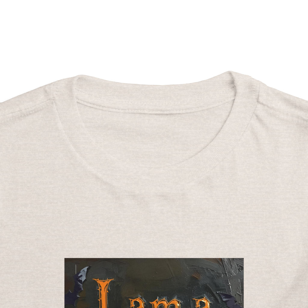 I Am A Halloween Baby Toddler Short Sleeve Tee