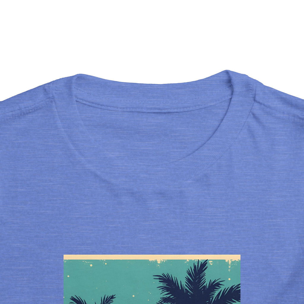 Tropical Sunset Toddler Short Sleeve Tee
