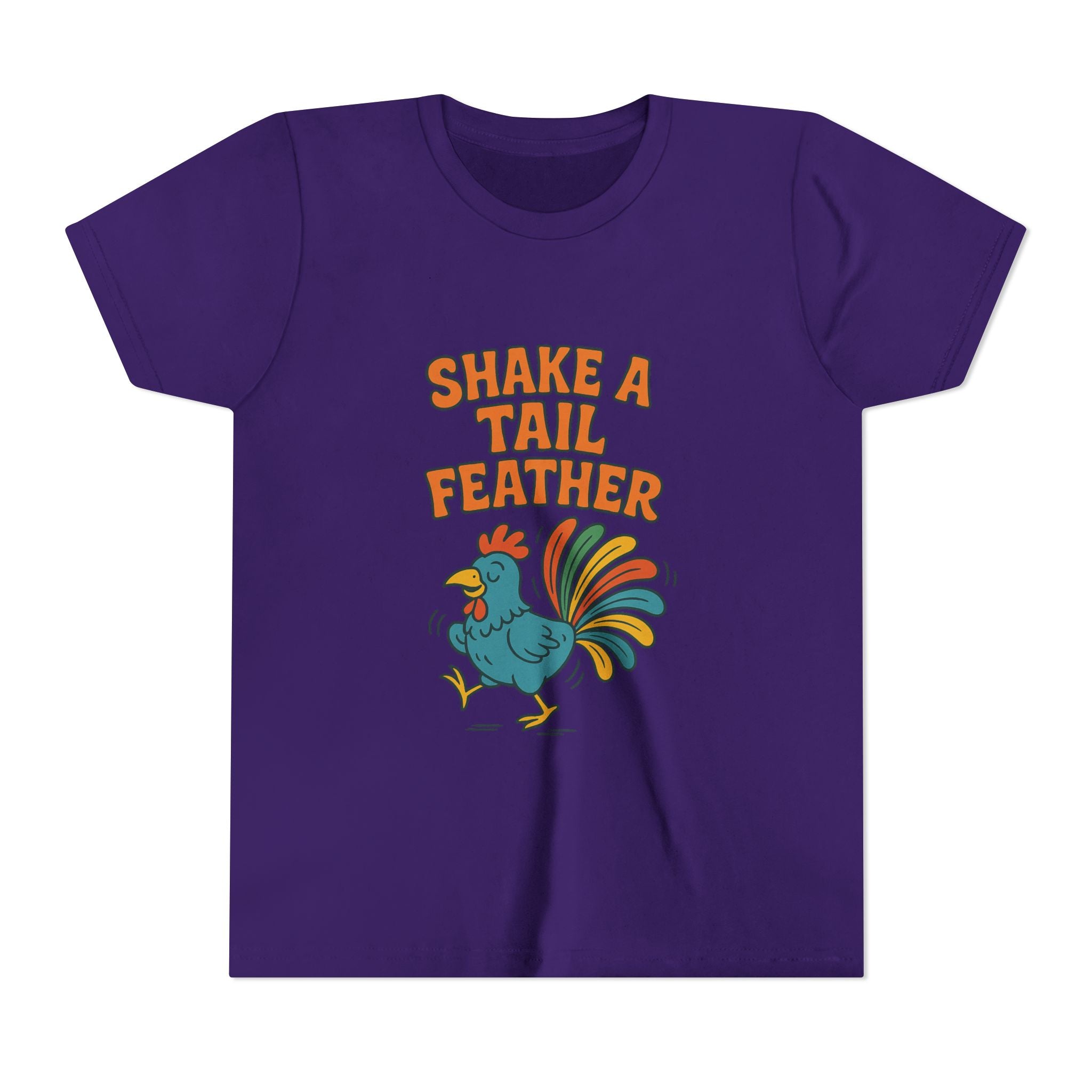 Shake A Tail Feather Youth Short Sleeve Tee