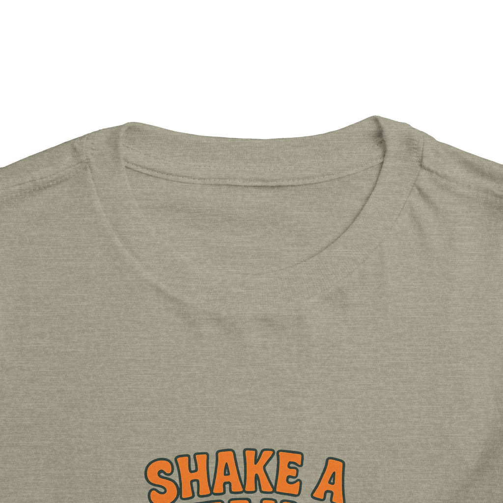 Shake A Tail Feather Funny Toddler Short Sleeve Tee