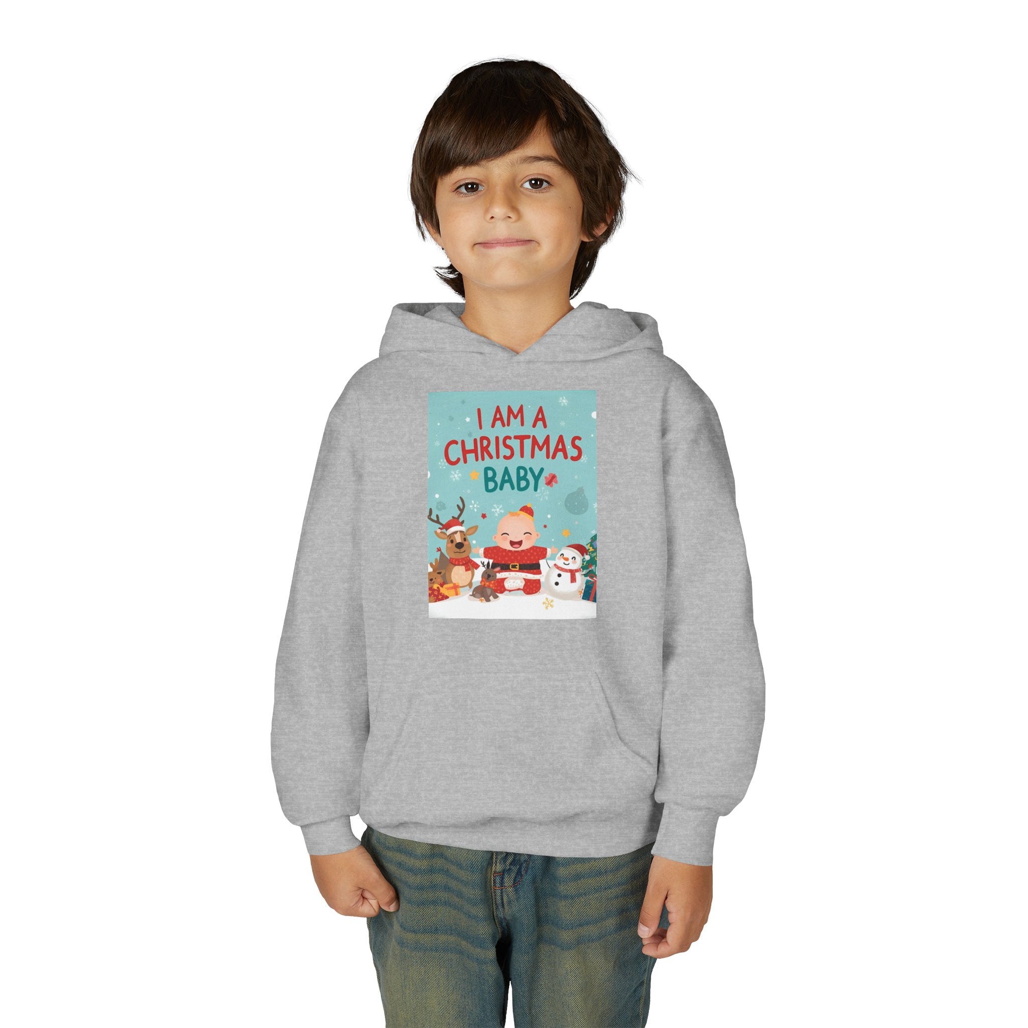 Christmas Youth Heavy Blend Hooded Sweatshirt
