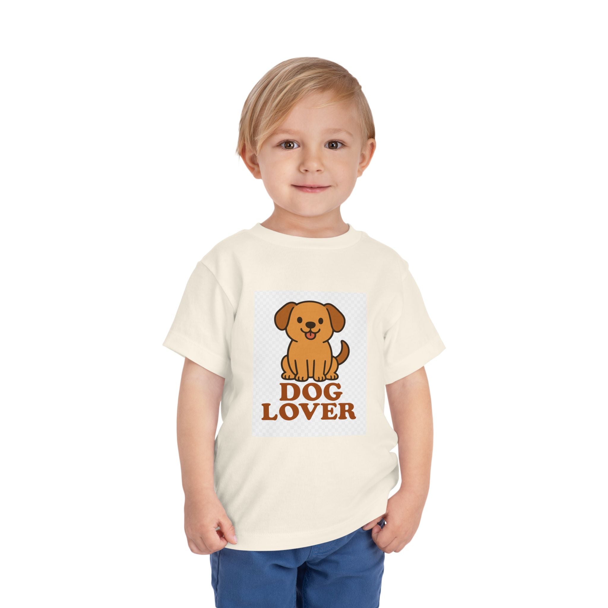 Dog Lover Toddler Tee - Cute Kids Shirt, Animal Lover Gift, Playtime Apparel, Birthday Outfit, Gift for Dog Owners