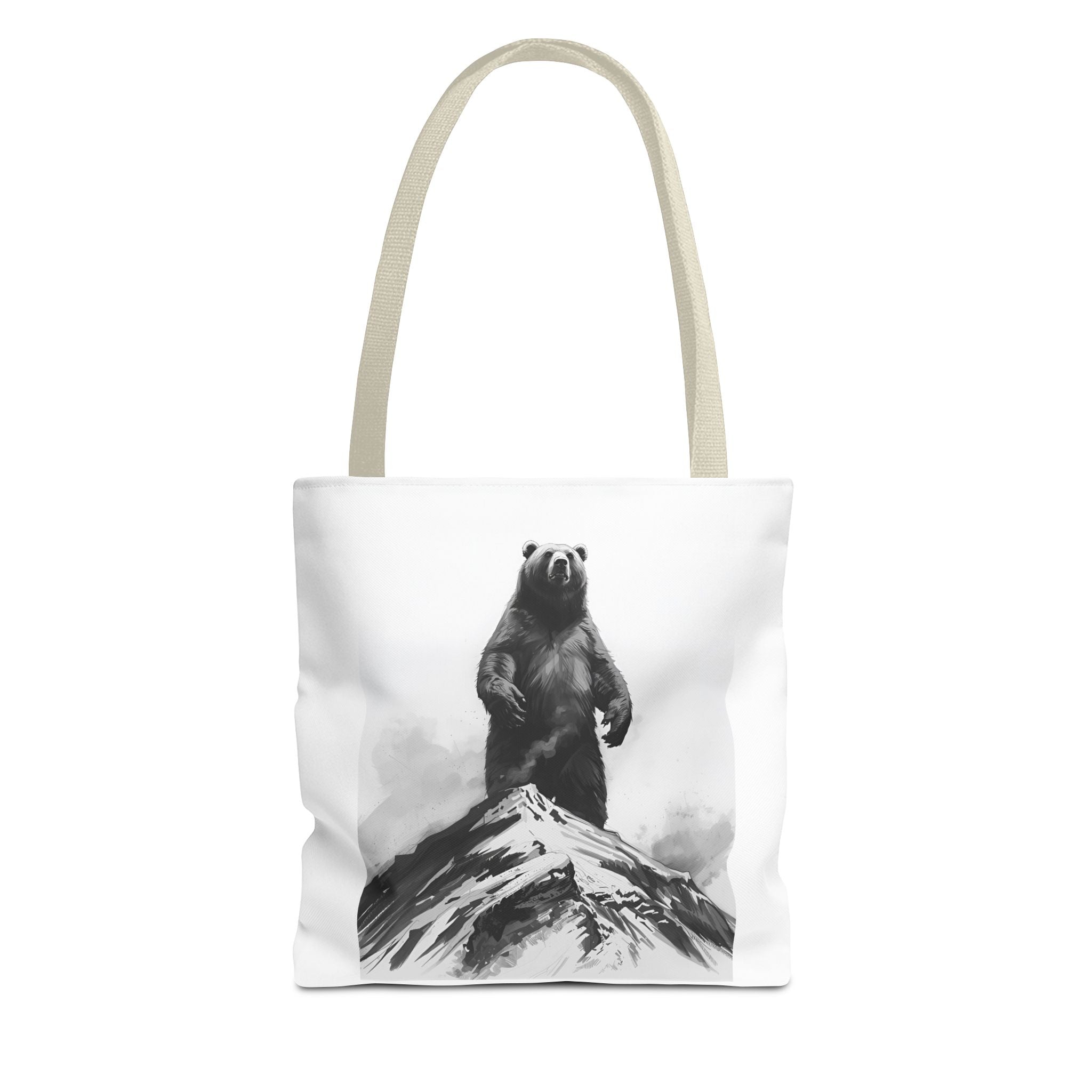 Bear Mountain Snow Tote Bag (AOP)