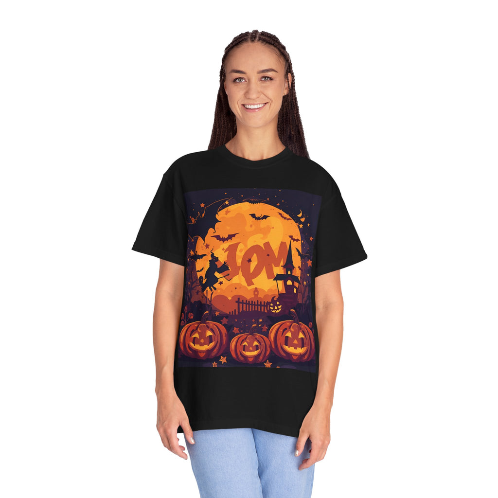 Halloween Pumpkin Graphic Tee, Unisex T-shirt, Spooky Shirt, Pumpkin Shirt, Fall Fashion, Halloween Costume, Autumn Apparel