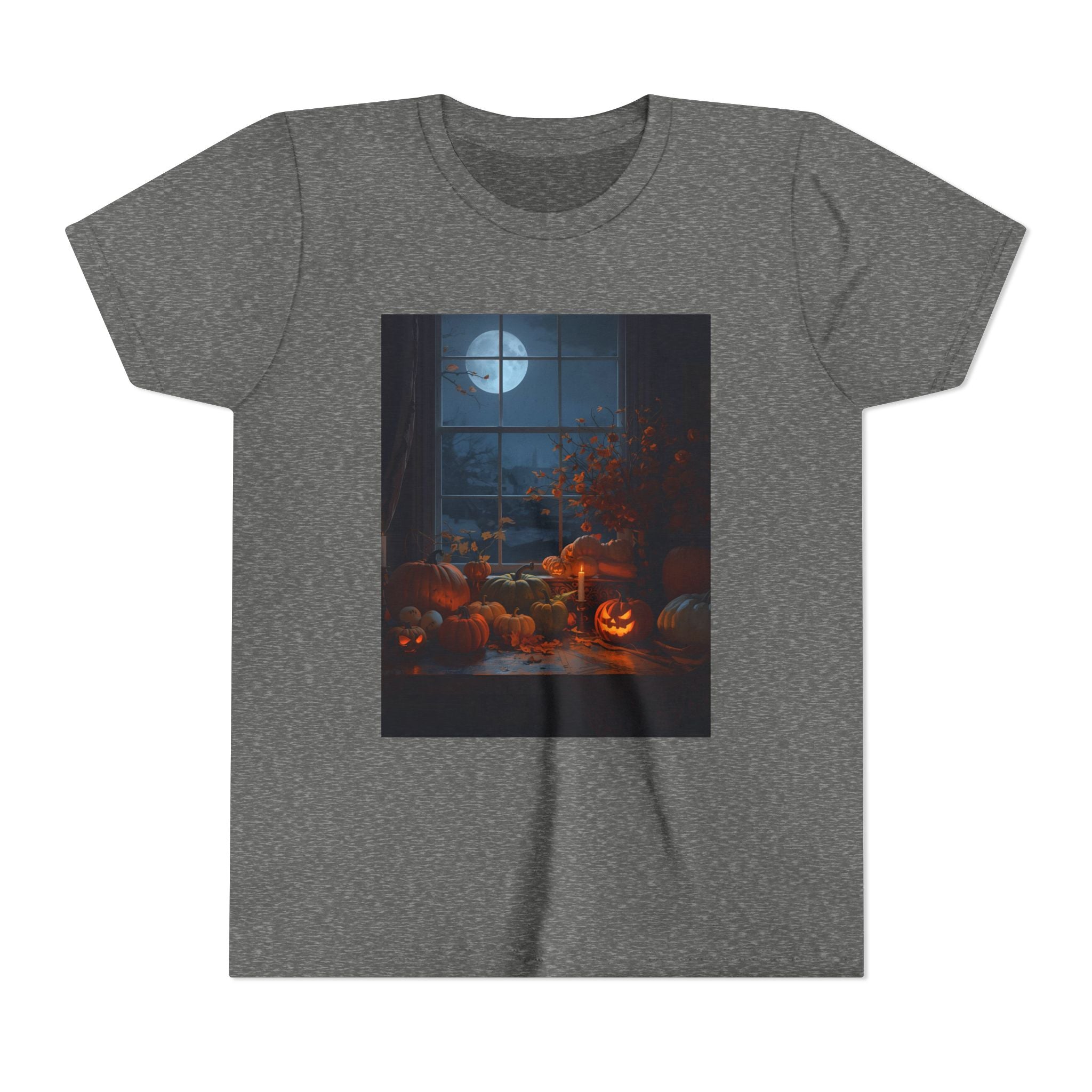 Halloween Pumpkin Youth Short Sleeve Tee