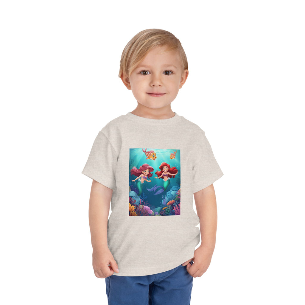 Mermaid Toddler Short Sleeve Tee